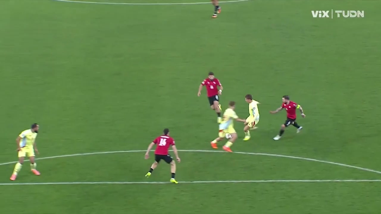 【集锦】世预赛-奥亚萨瓦尔双响苏维门迪破门 西班牙4-0格鲁吉