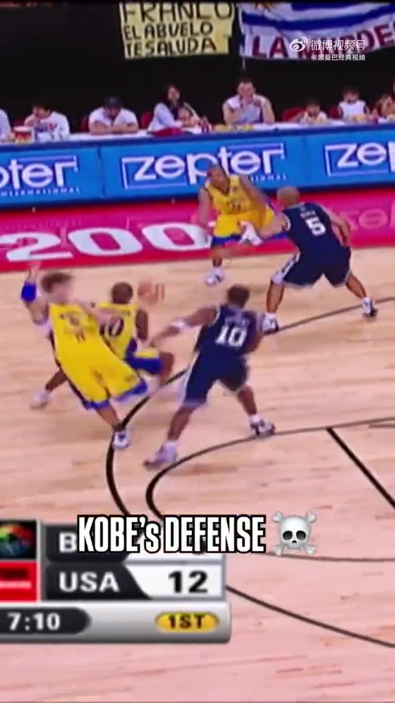 科比这防守简直令人窒息！这就是美国男篮所需要的