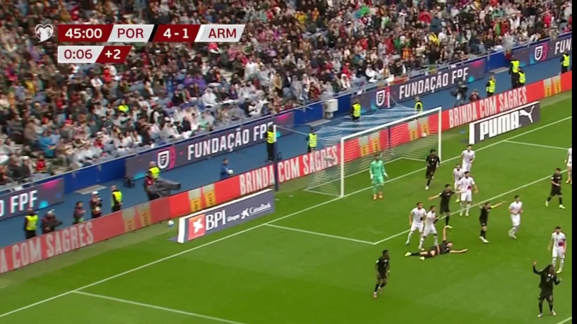 迪亚斯造点，B费点射破门！葡萄牙5-1领先亚美尼亚