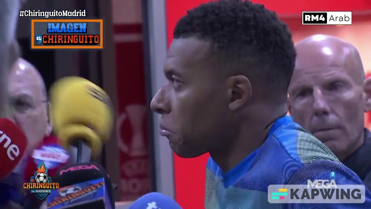 记者：皇马靠姆巴佩进球来赢比赛？姆巴佩：你这个问题很不尊重人