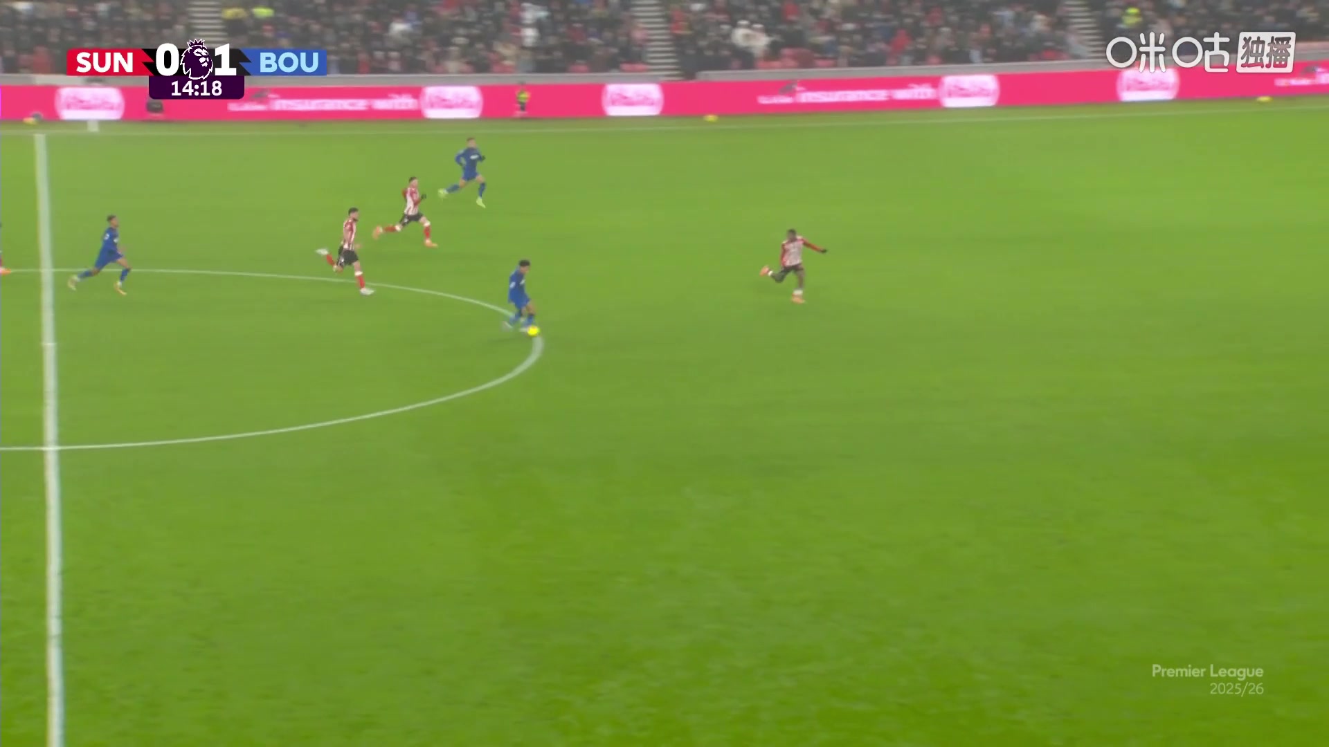 炸裂！伯恩茅斯亚当斯40米吊射破门，打入赛季英超最远进球