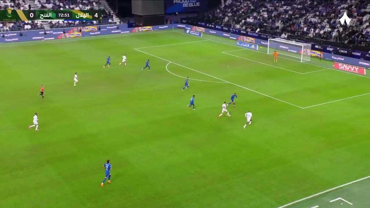 【集锦】沙王冠-马尔科姆破门内维斯建功 新月4-1哈萨征服