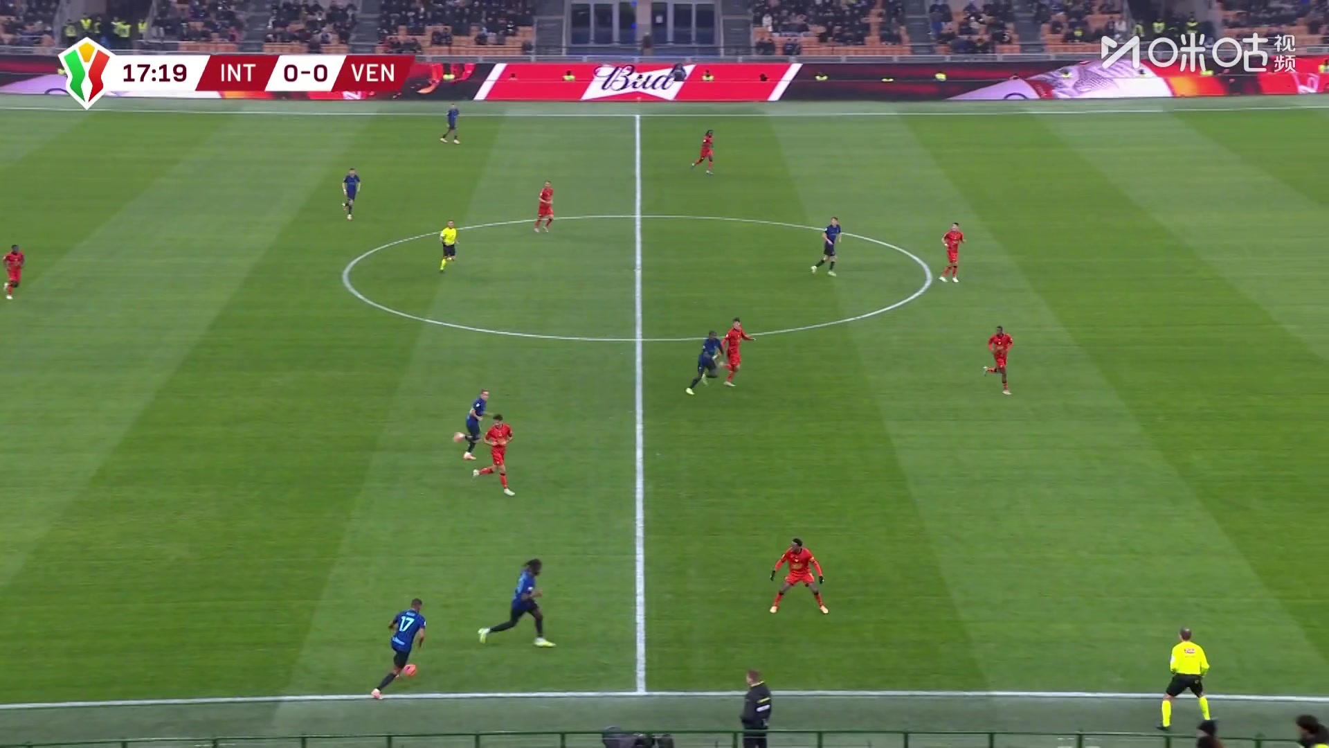 先下一城！国米精彩配合，迪乌夫插上轻松破门