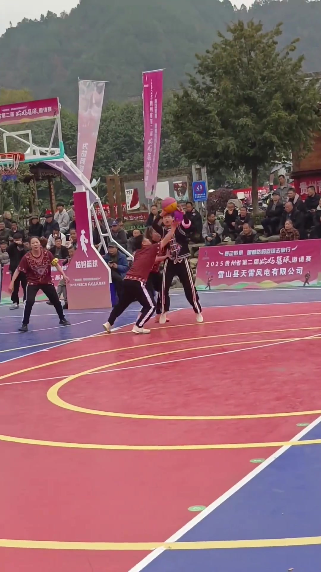贵州省第二届姑妈篮球小组赛！