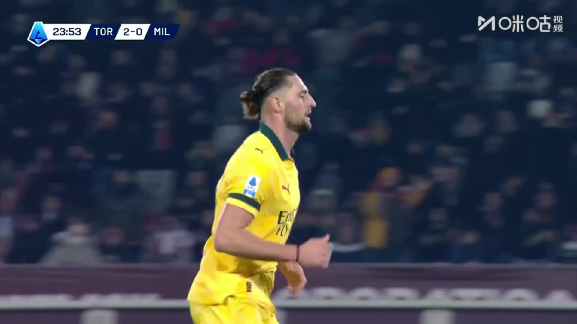 石破天惊！拉比奥特超远距离世界波破门，米兰扳回一城！