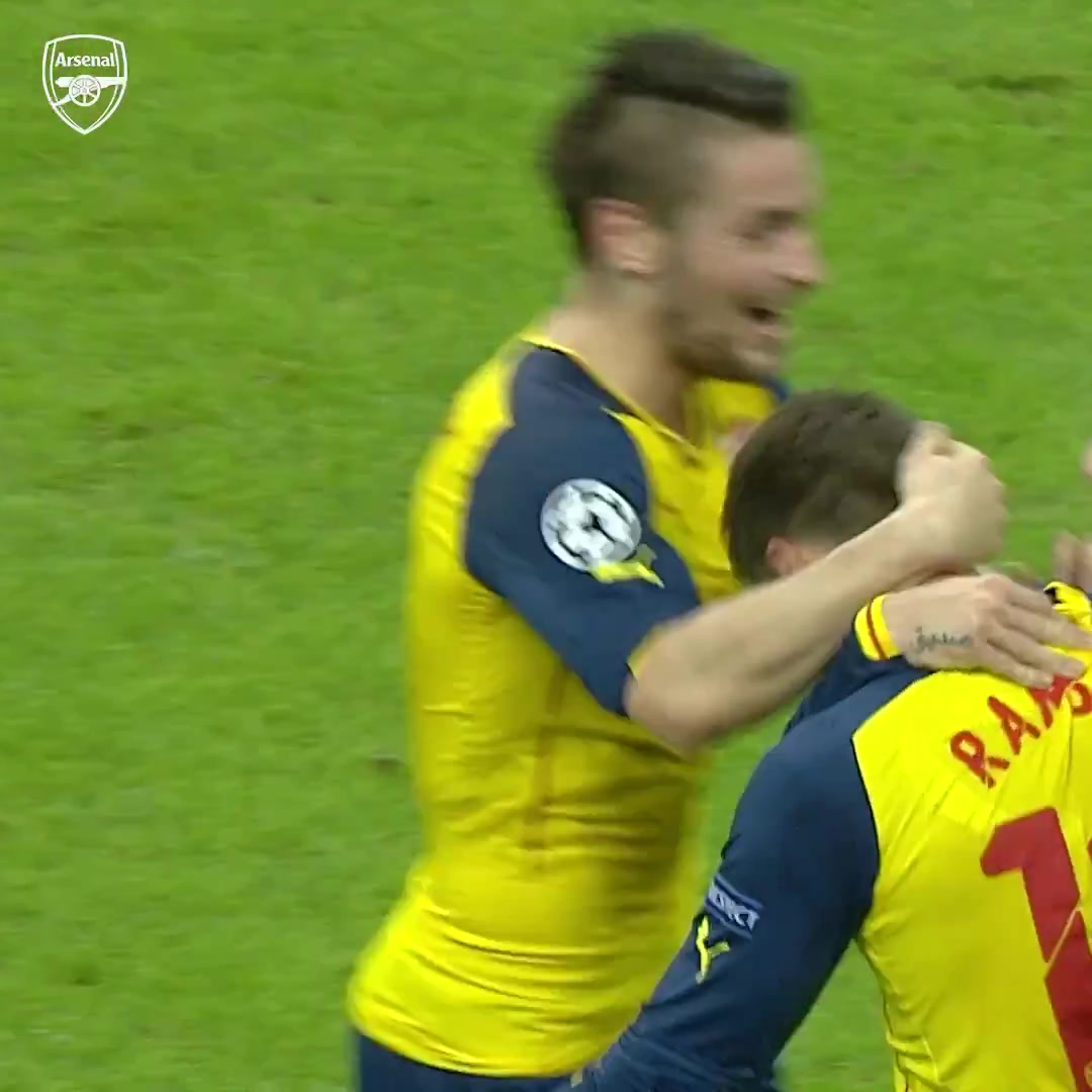 简直令人叹为观止拉姆塞打进了欧冠历史上精彩的进球之一