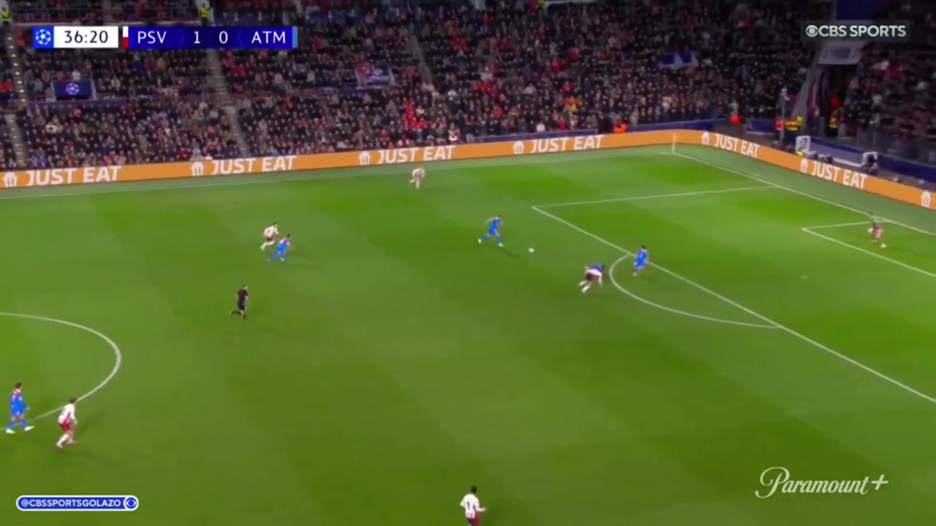 马竞1-1扳平比分！瑟尔洛特无私横传，阿尔瓦雷斯推空门建功