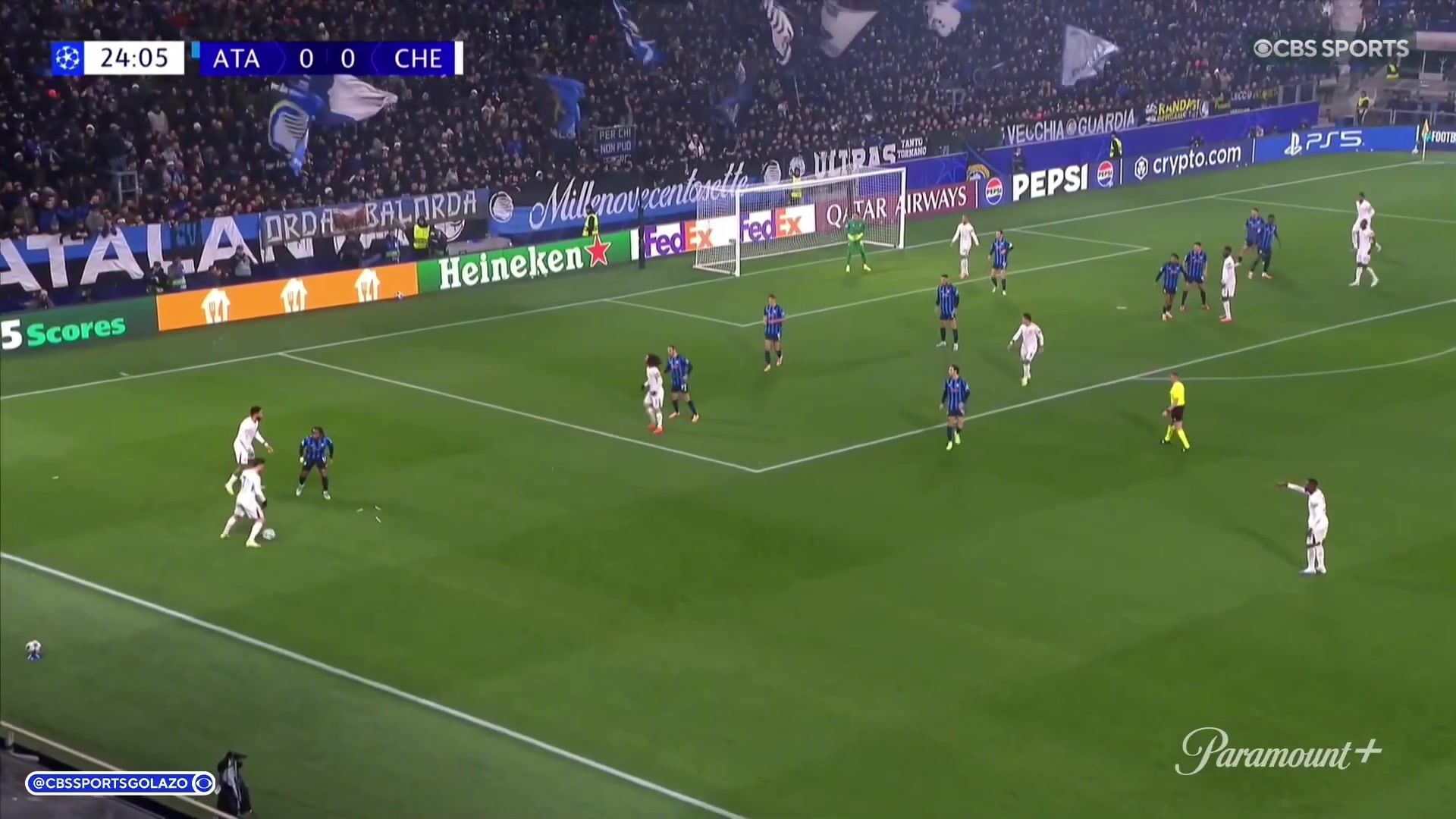 切尔西领先！里斯·詹姆斯助攻佩德罗破门，VAR确认进球有效