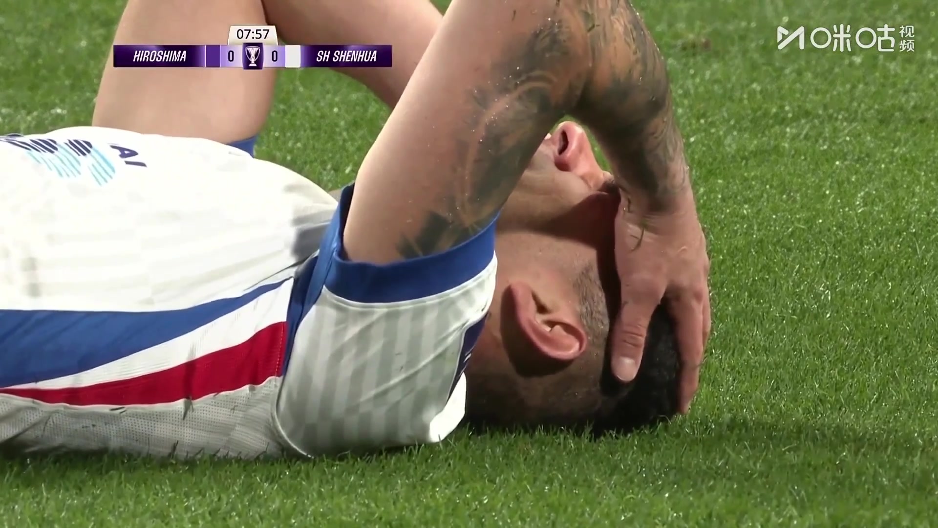 申花这球可惜了❗️吴曦手术刀直塞，路易斯单刀不进