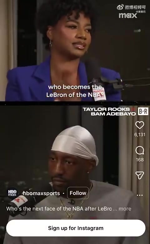 阿德巴约：詹姆斯退役后，字母哥就是下一个詹姆斯，他是当下最强