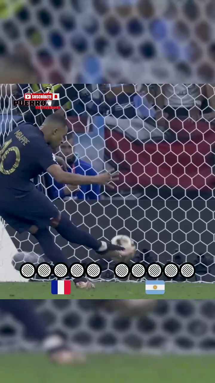 再次回顾22年世界杯决赛的点球大战！大马丁的心态太非人类了！