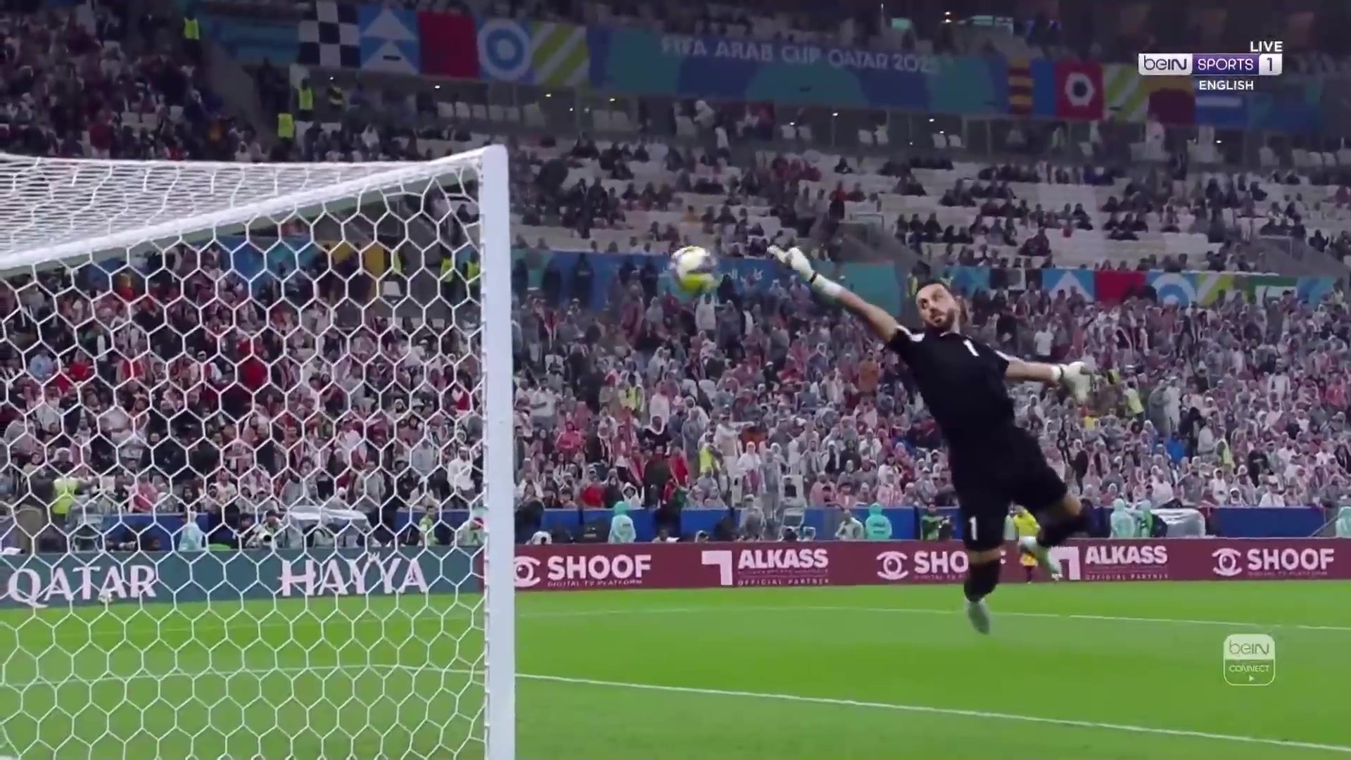 太炸裂!阿拉伯杯决赛摩洛哥球员坦纳尼神级中场吊射破门!