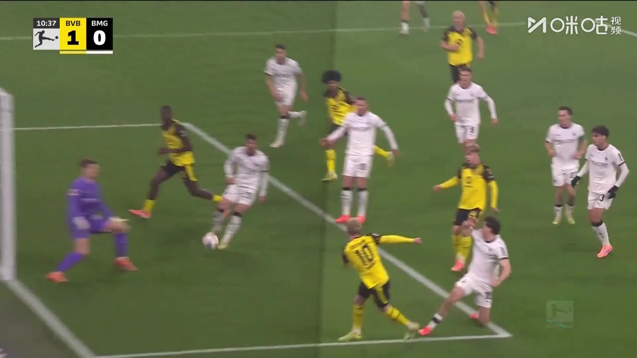 【集锦】德甲-布兰特3场进4球拜尔破门 多特2-0门兴先赛升第二