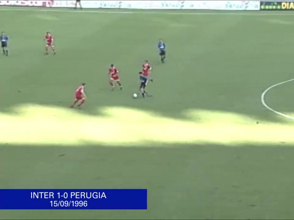 一言不合就是中路爆破！萨内蒂96/97赛季个人集锦！