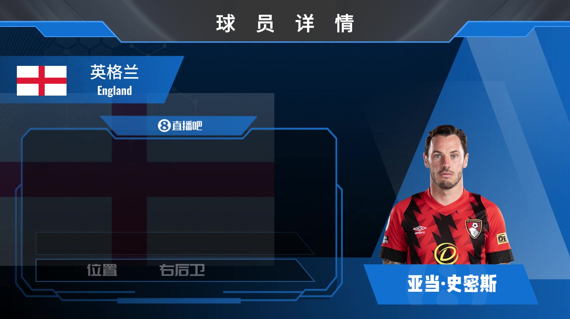 樱桃老将亚当·史密斯集锦：热刺出品！防守尚可的英格兰本土边卫