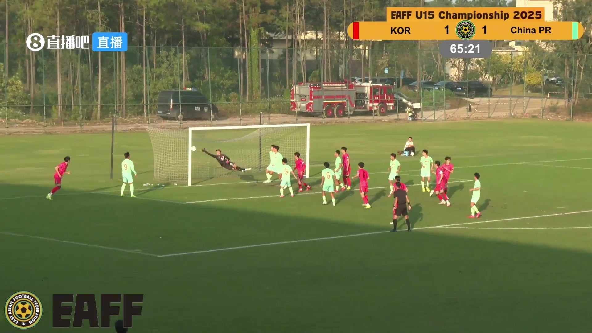 【集锦】U15东亚杯-国少1-1韩国 两轮不胜继续垫底