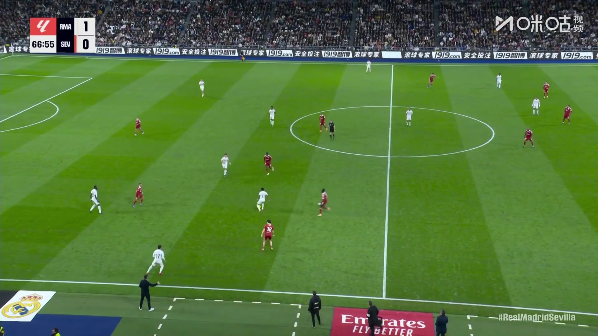 皇马多打一人!马尔考铲倒贝林厄姆,吃到第二张黄牌被罚下