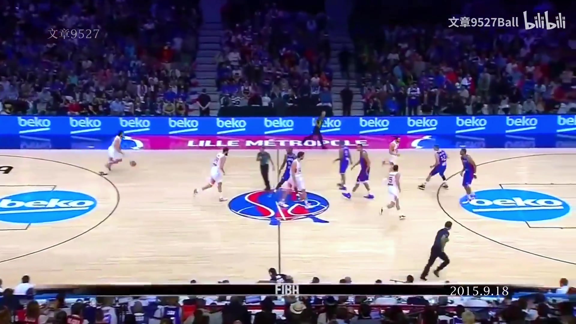 硬！名场面：大加索尔15年欧锦赛面对年轻的戈贝尔狂砍40分11板！