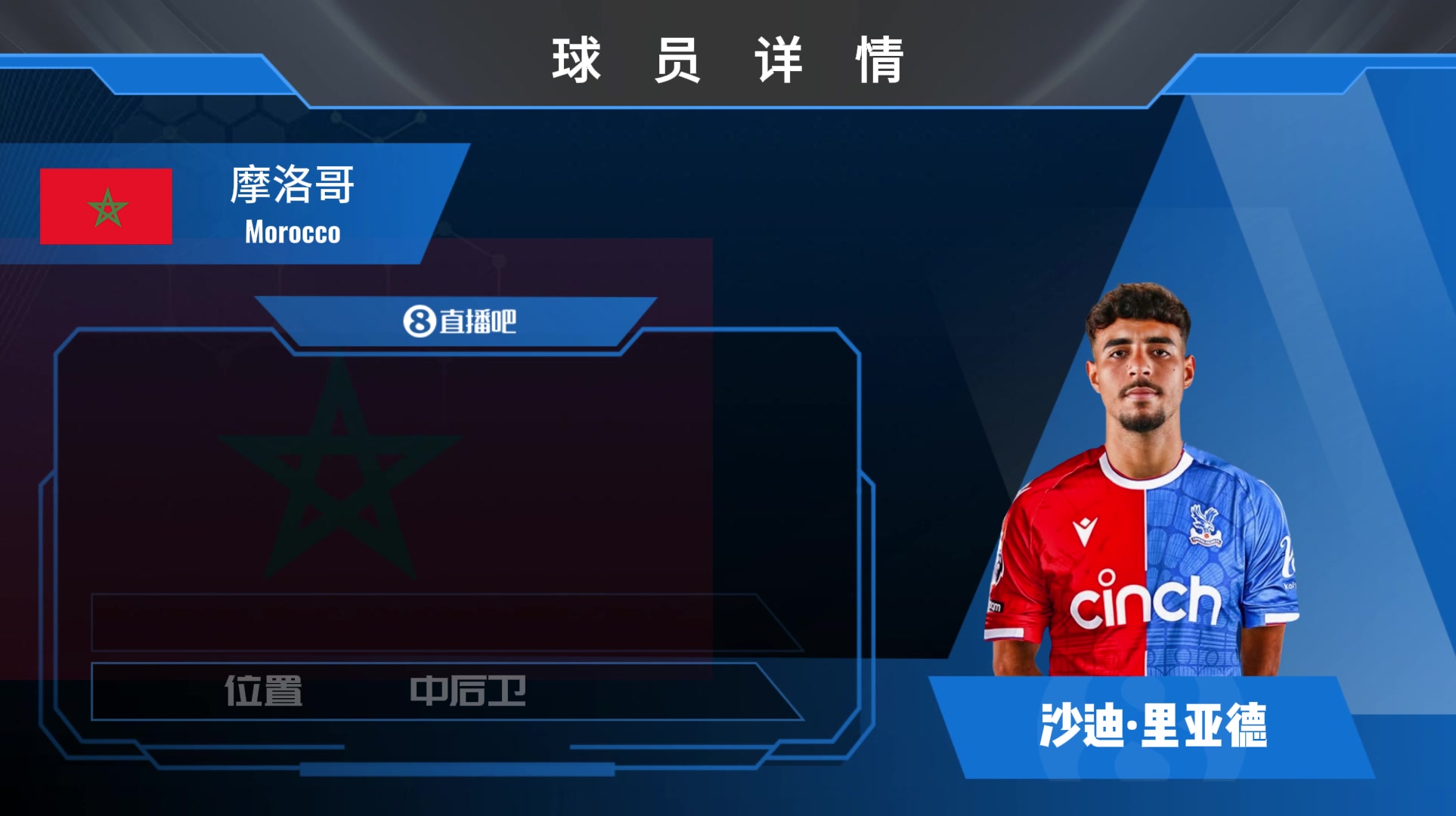 里亚德球员集锦：摩洛哥后防潜力股 争顶优秀&出球仍有提高空