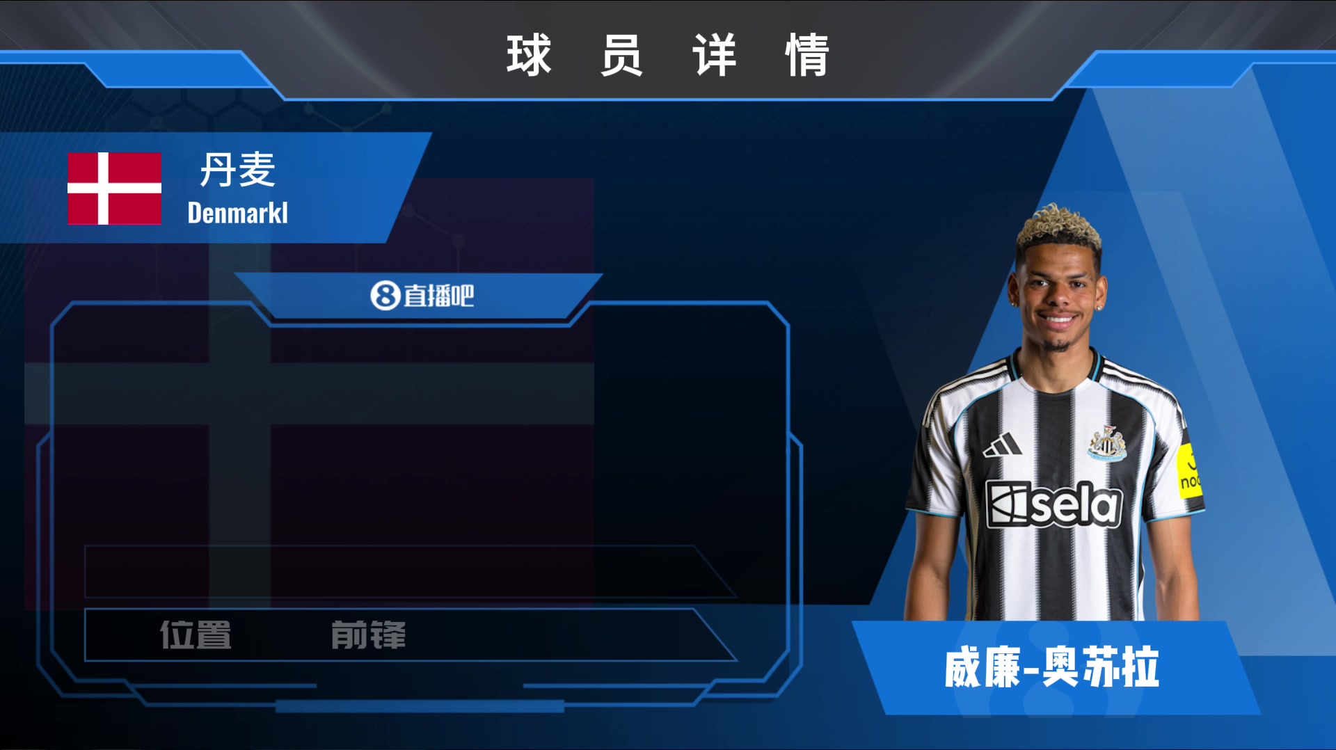 奥苏拉集锦：丹麦强力全能型前锋 速度盘带有冲劲