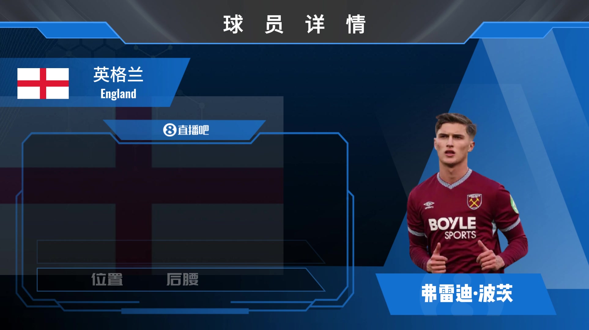 铁锤中场波茨集锦：传球出色&富有自信，对抗稍显不足