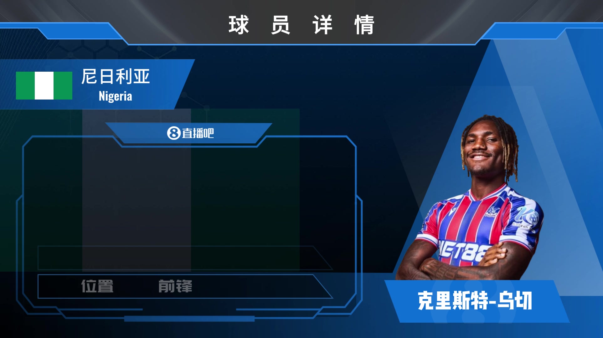 水晶宫新援乌切集锦：非洲前场进攻多面手，球场的超级永动机