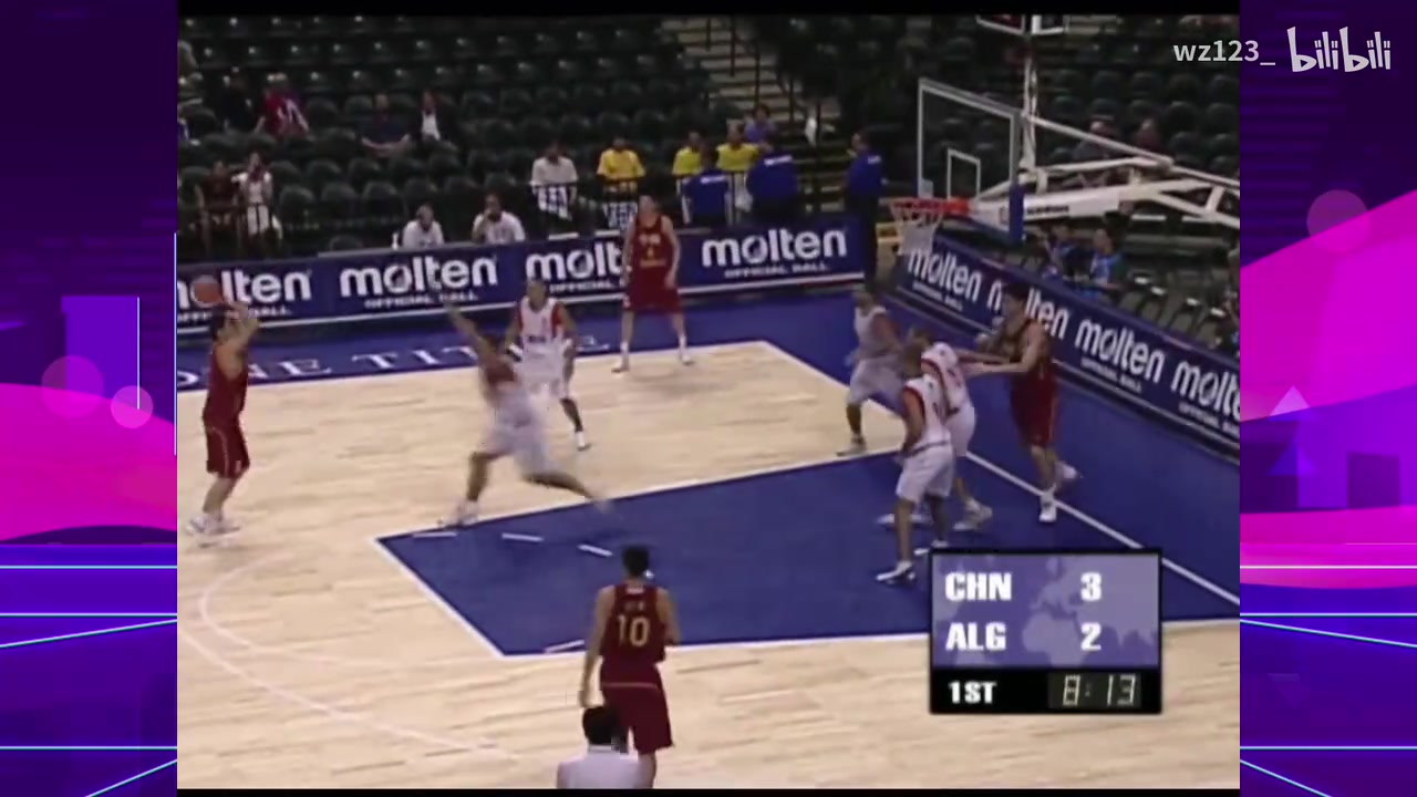 恐怖如斯！姚明02年世锦赛对阵阿尔及利亚爆砍38分13板8帽！