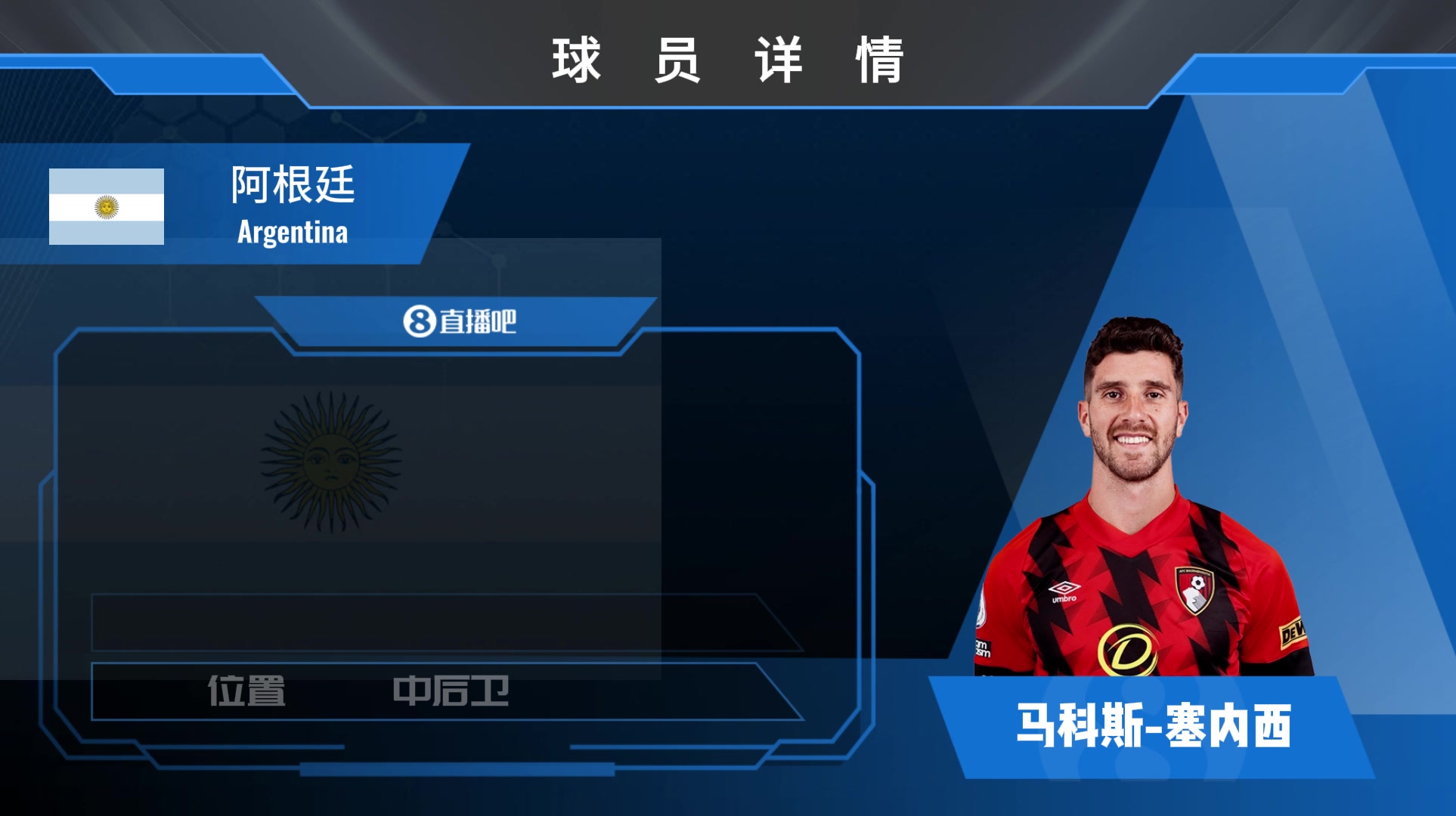 塞内西集锦：防守稳健的阿根廷左脚中卫