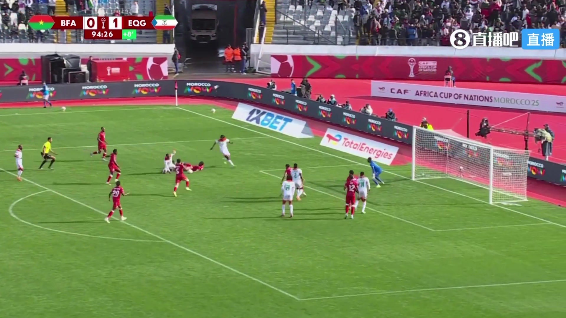 绝平！米努古推射破门，布基纳法索1-1赤道几内亚