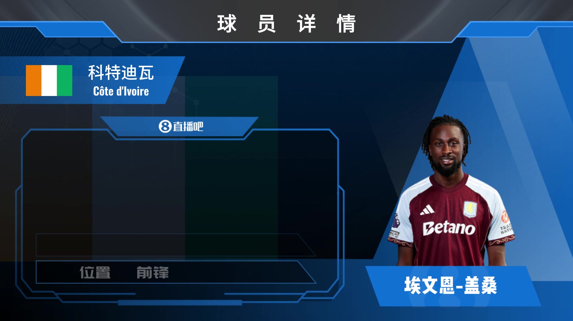 维拉盖桑集锦：盘带能力出众的非洲前锋 空中对抗较弱