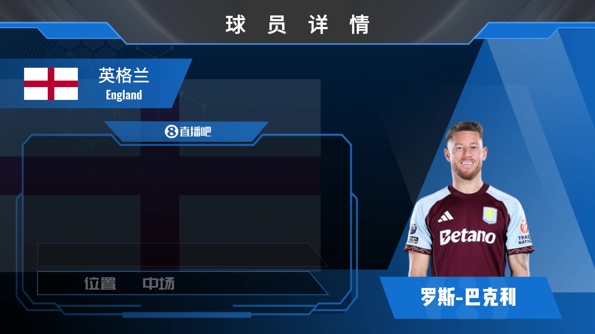 巴克利集锦：控球稳健&创造力十足的攻击型中场 防守端投入不足