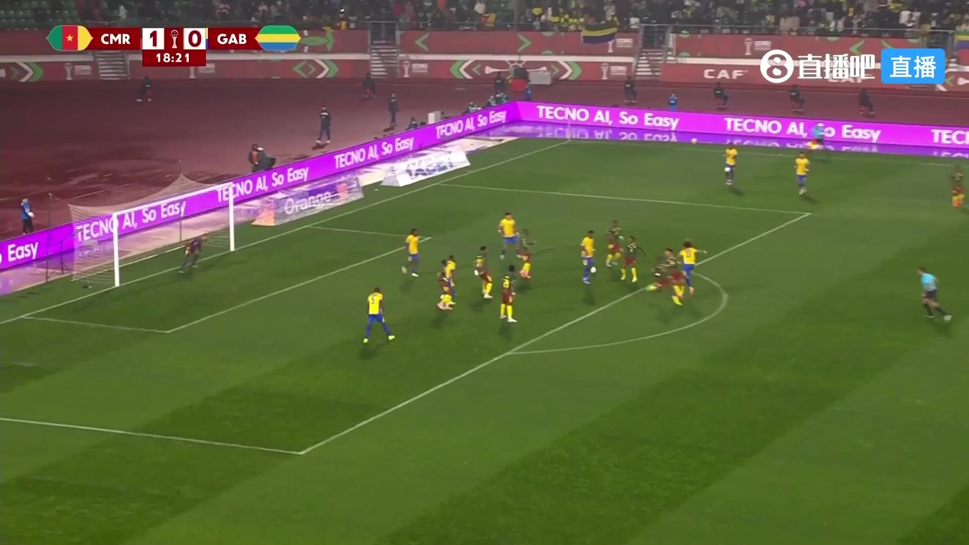 【集锦】非洲杯-姆伯莫助攻艾永制胜 喀麦隆1-0加蓬取开门红