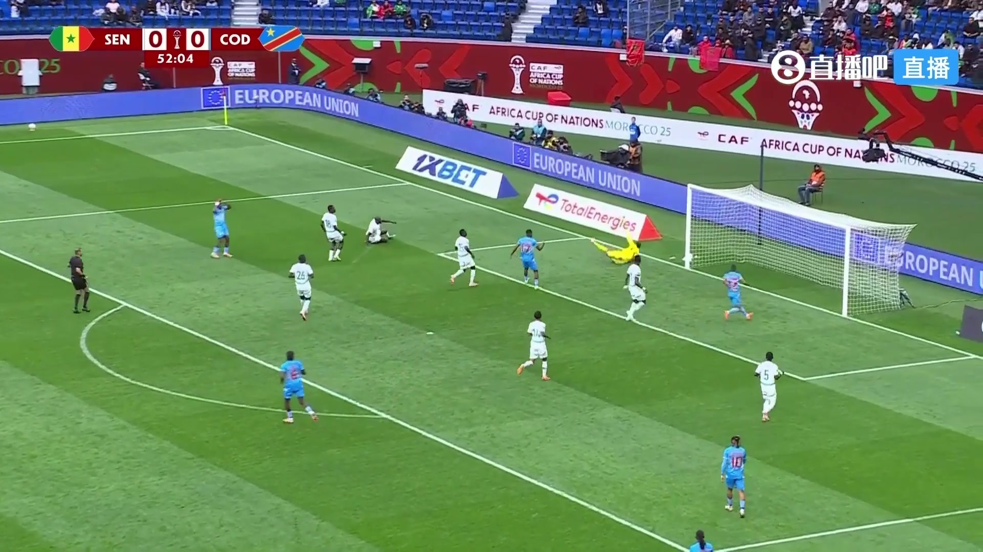 【集锦】非洲杯-塞内加尔1-1民主刚果 巴坎布破门，马内扳平