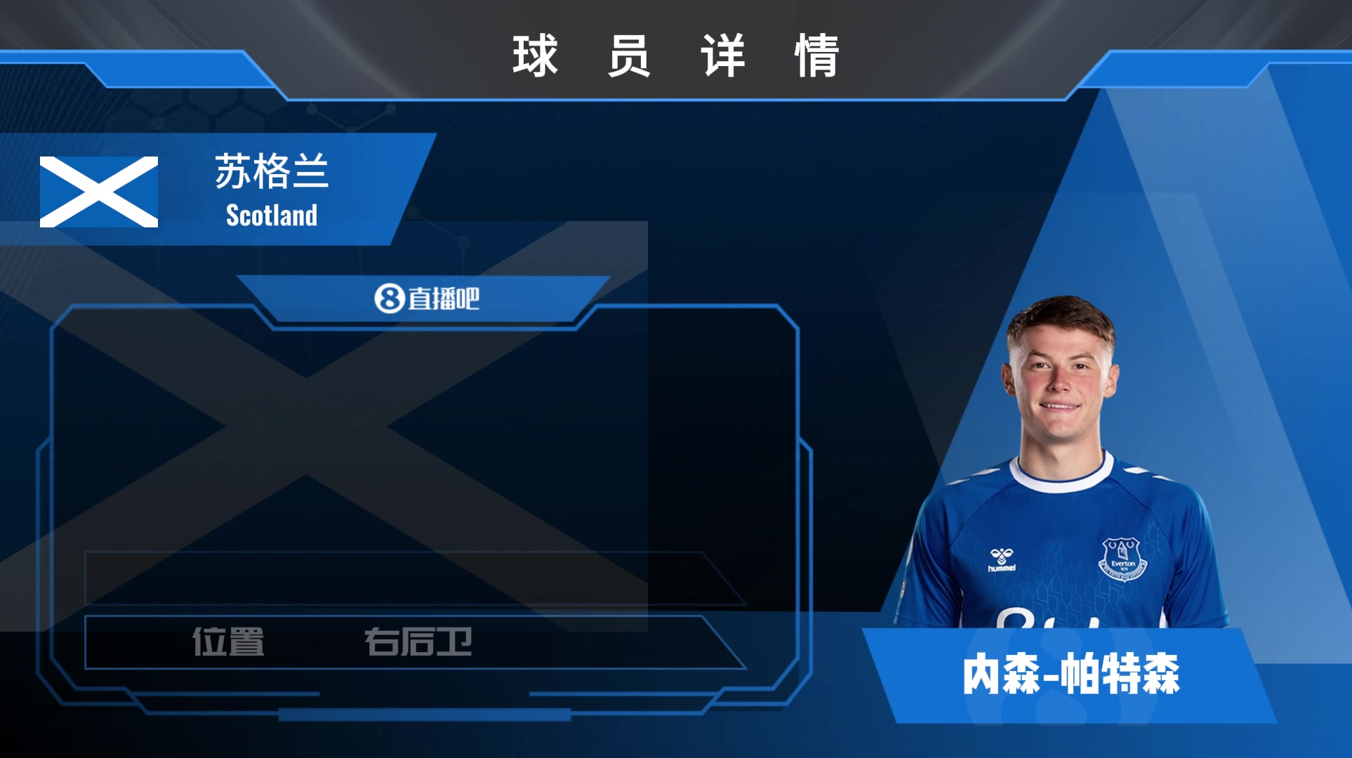 埃弗顿帕特森集锦：攻强于守！体能充沛的苏格兰边卫