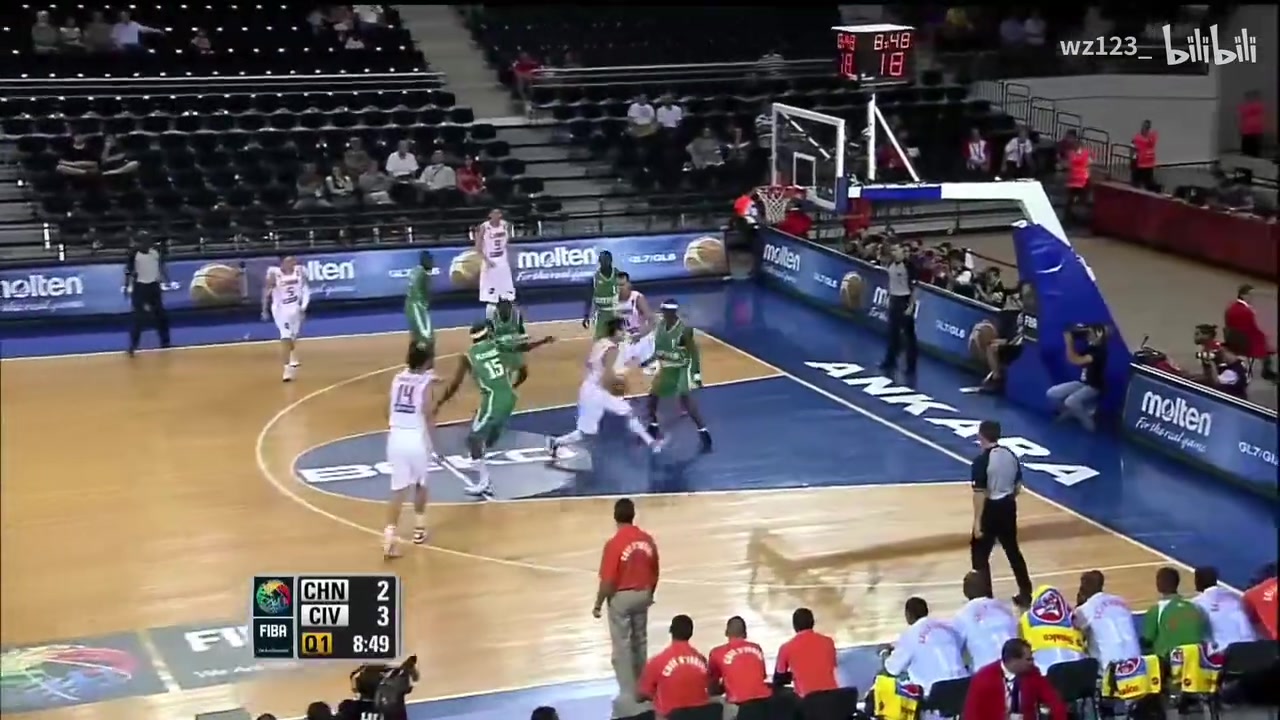 狂飙5记三分！王仕鹏10年世锦赛对阵科特迪瓦砍下25分集锦！