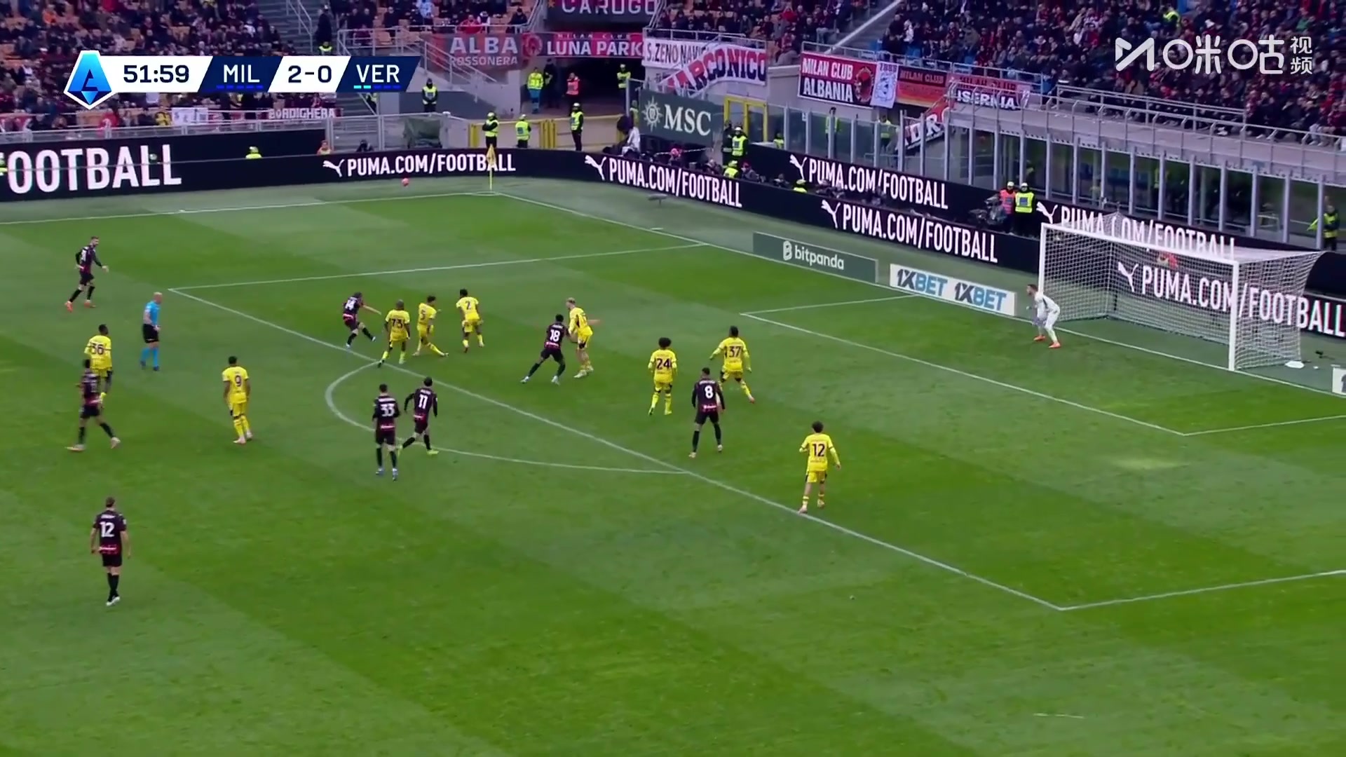 一进就进俩！莫德里奇远射中柱，恩昆库补射5分钟双响