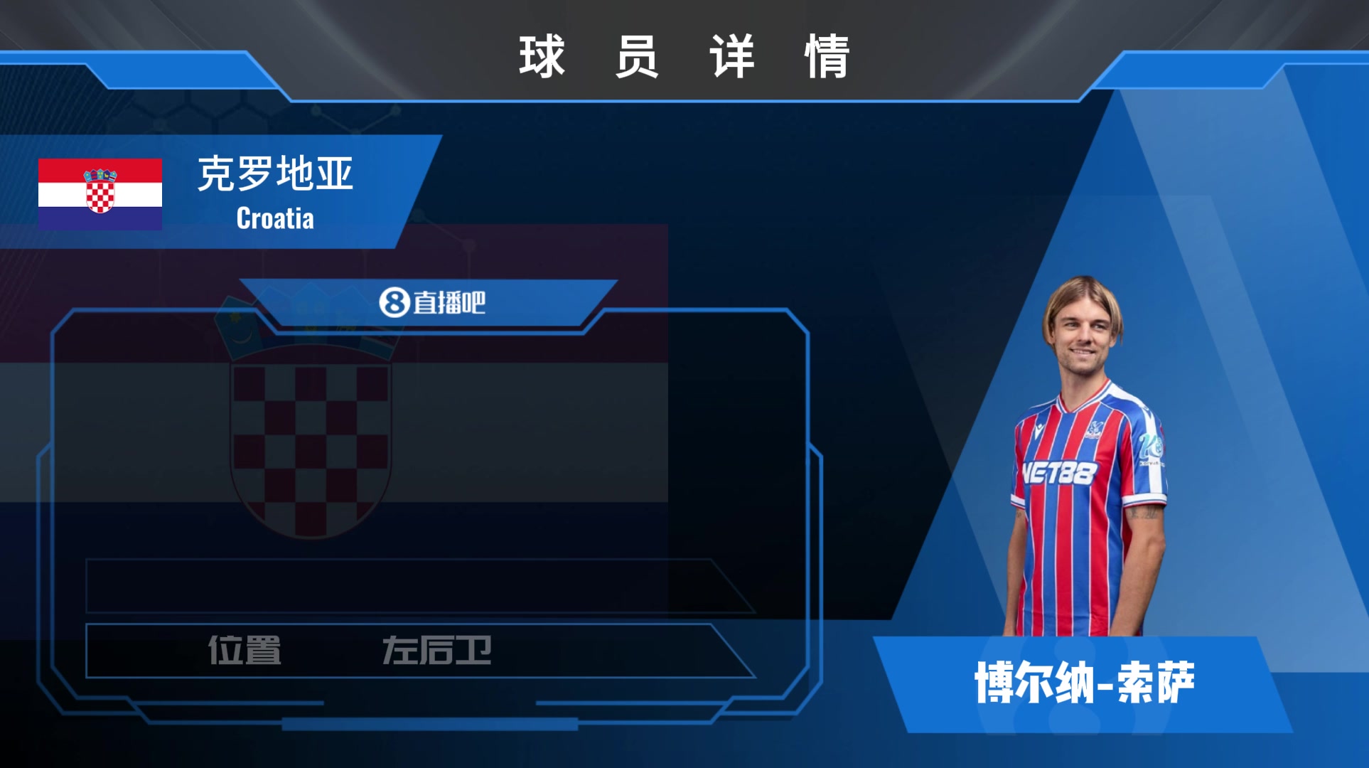 水晶宫索萨集锦：拥有定位球技术的左脚将 典型的进攻型边卫