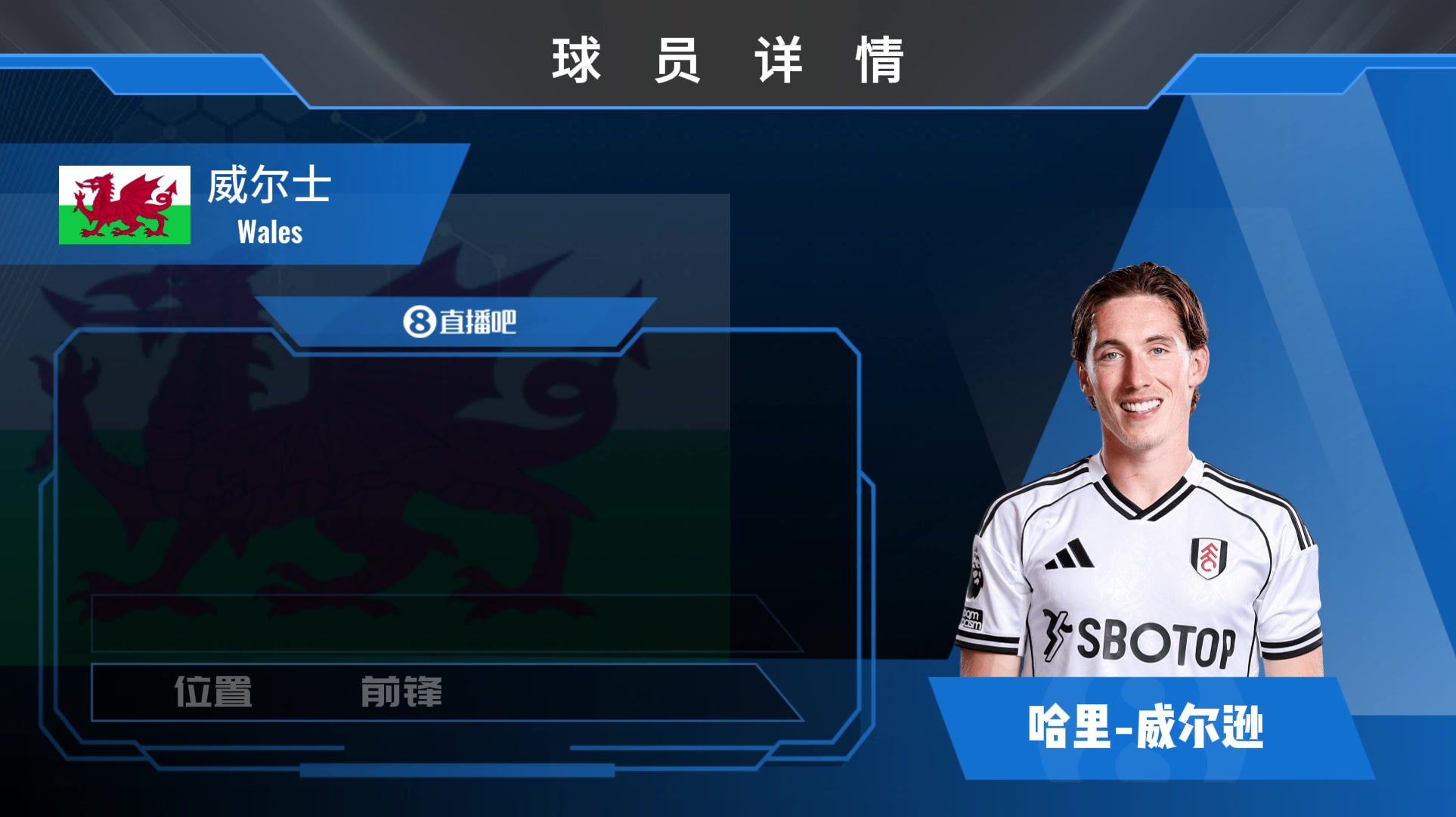 富勒姆威尔逊集锦：红军青训出品！任意球能力强劲&攻防兼备