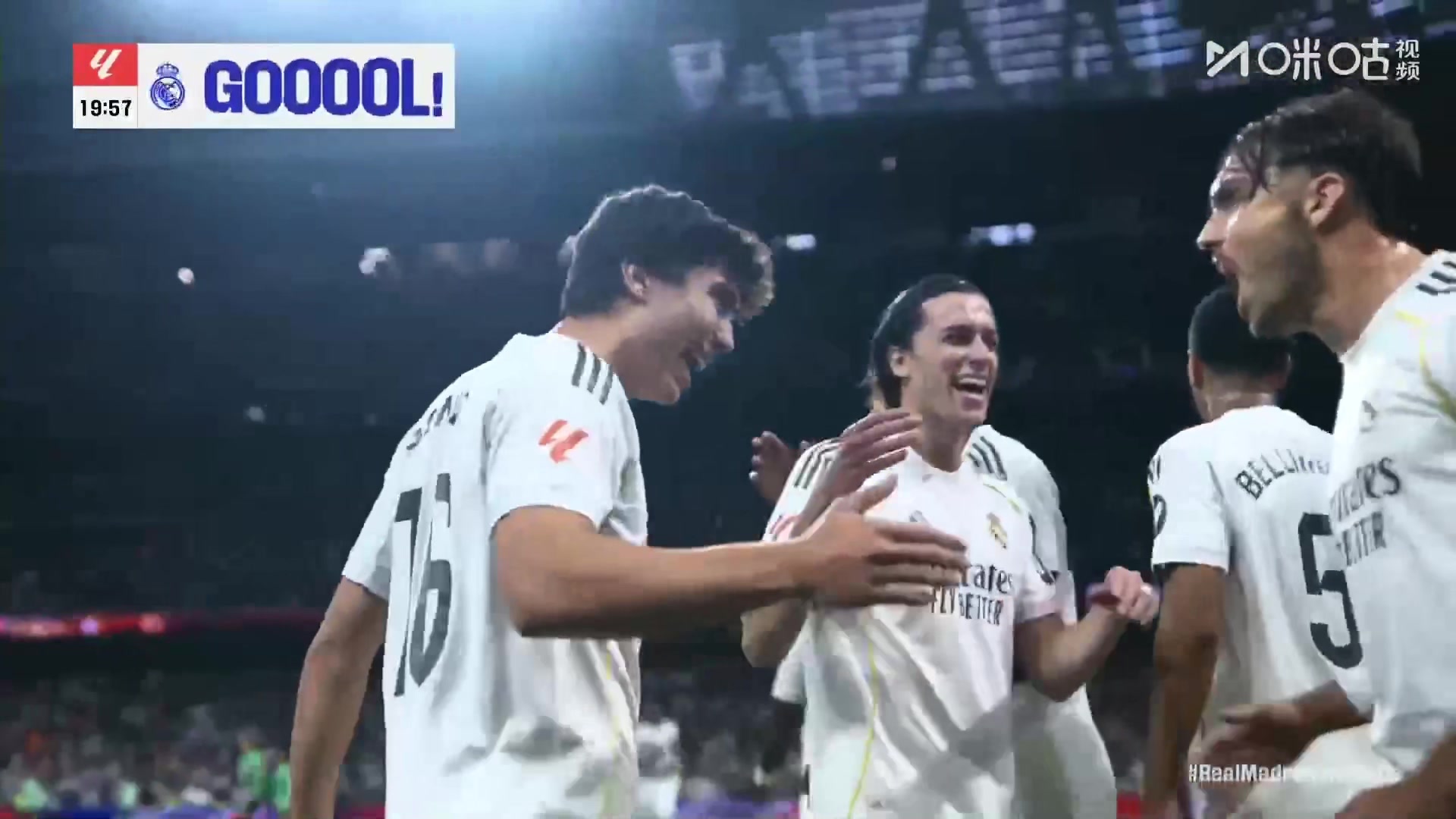 贡萨洛头球破门！解说孙雷：姆总不在，贡萨洛就是进攻端老大