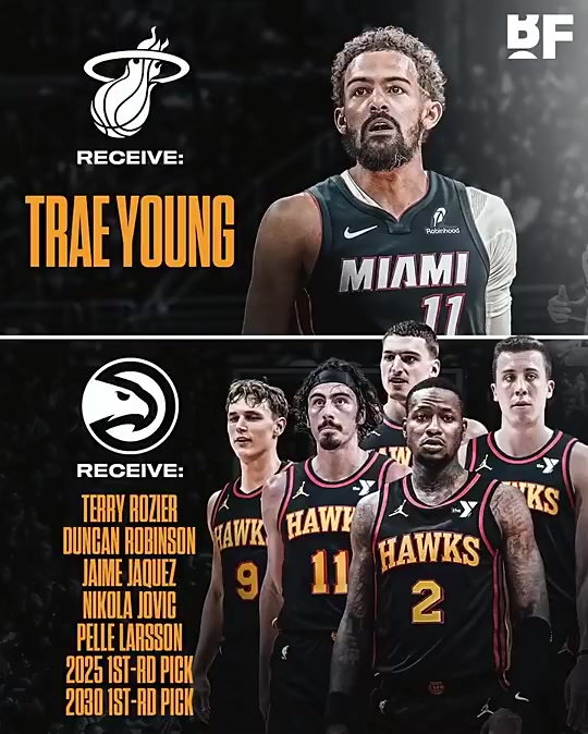 这下没了！️此前美媒交易建议：热火7换1换来吹杨