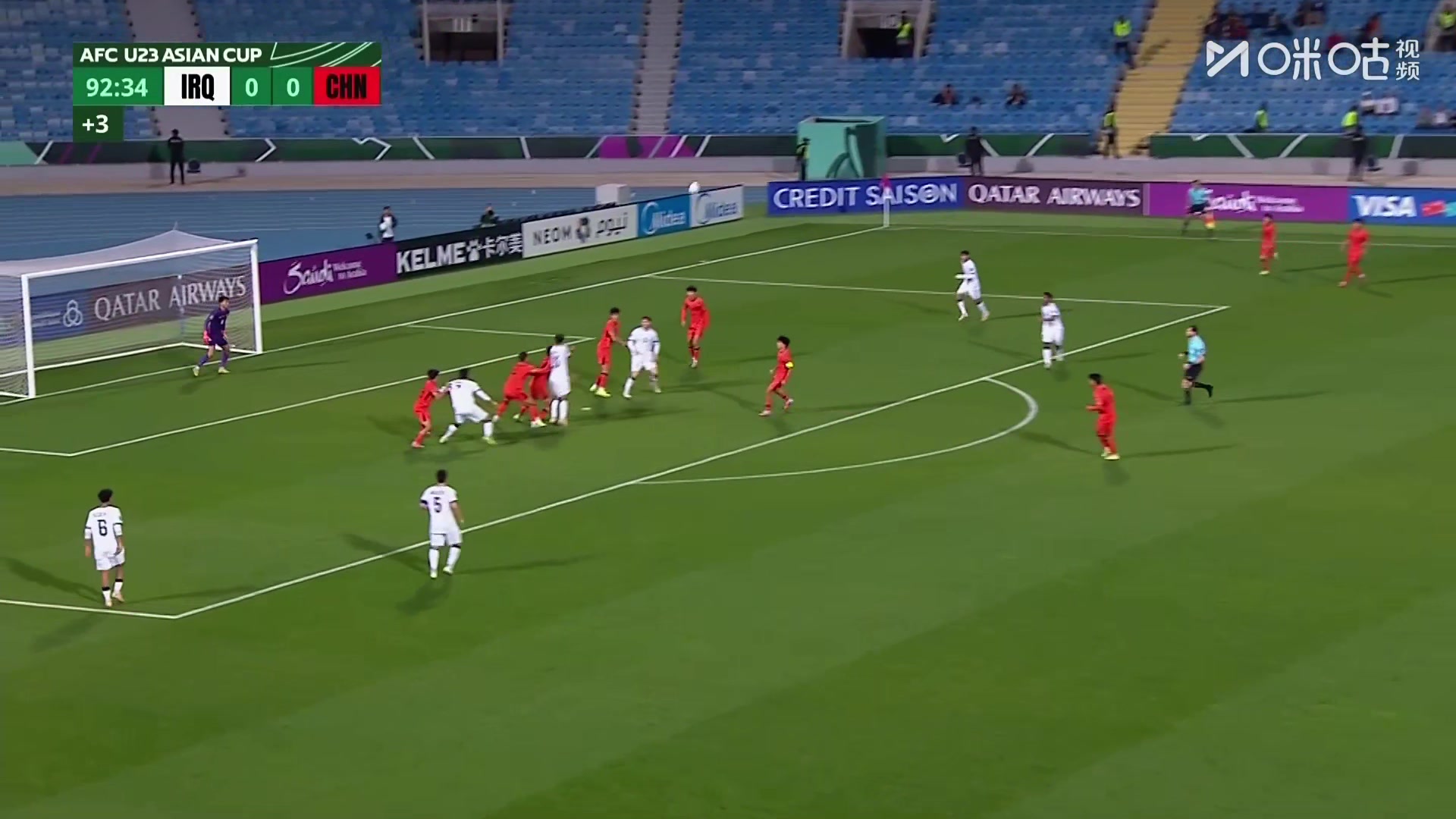 逆天扑救！补时最后时刻，李昊再次扑出对手头球攻门