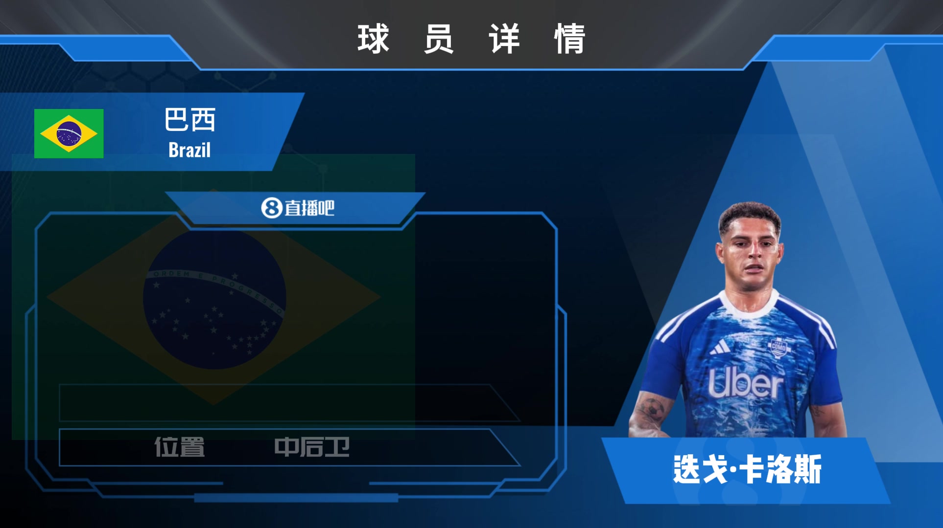 迭戈·卡洛斯集锦：经验丰富的后防领袖 强壮体格带来防守震撼