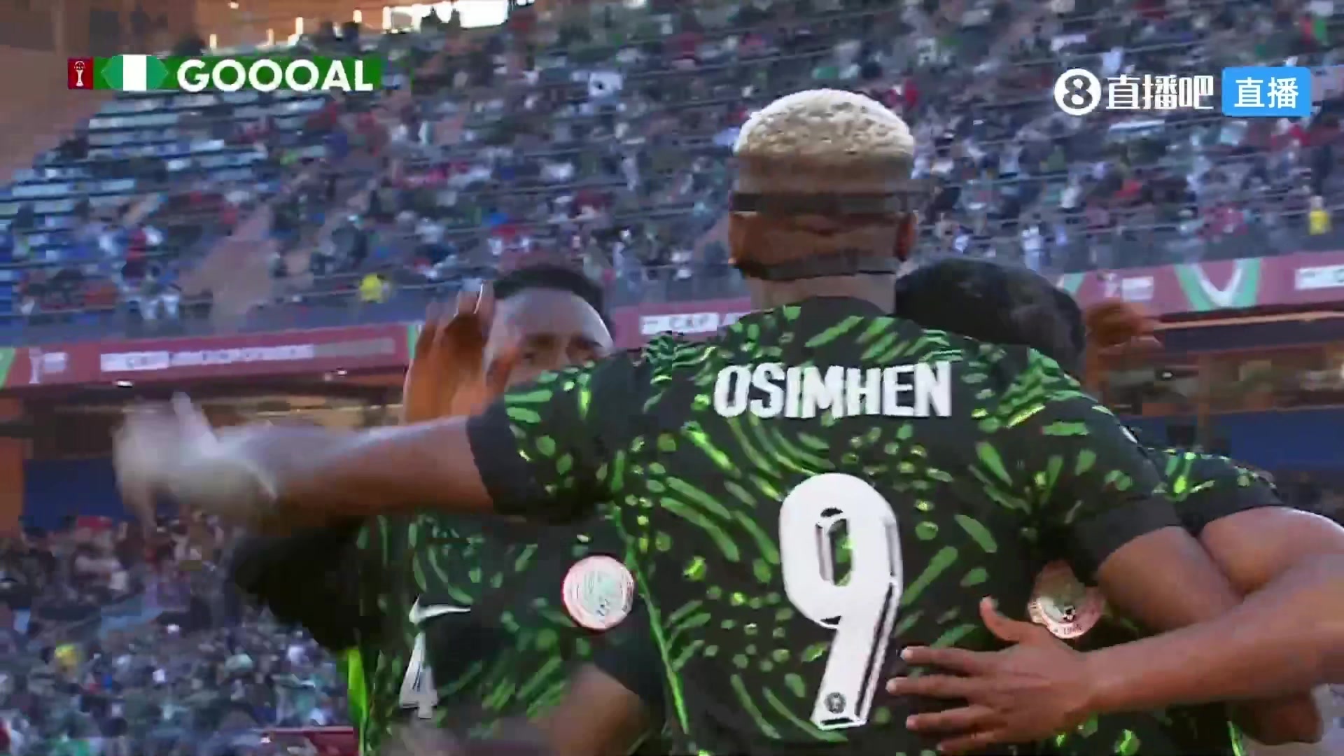 他是真的强！奥斯梅恩头球破门，尼日利亚1-0领先阿尔及利亚