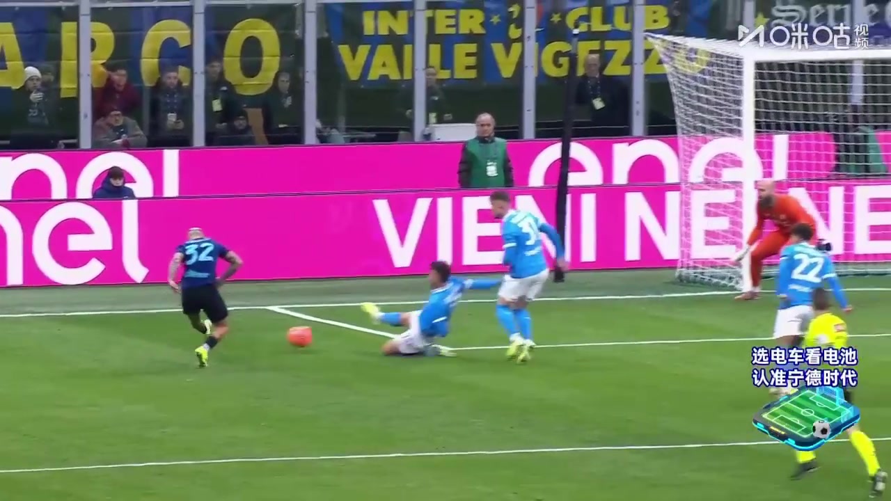 国米先下一城！图拉姆反击助攻，迪马尔科推射死角破门！