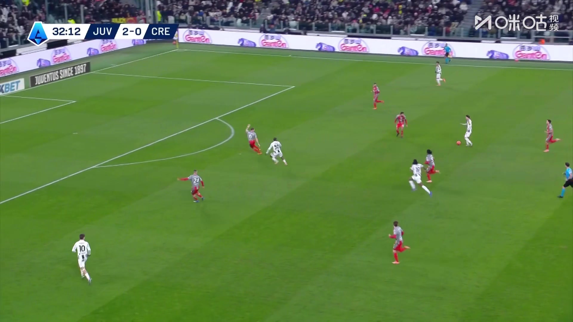 梦幻半场！图拉姆射门造点，伊尔迪兹点球被扑后补射破门