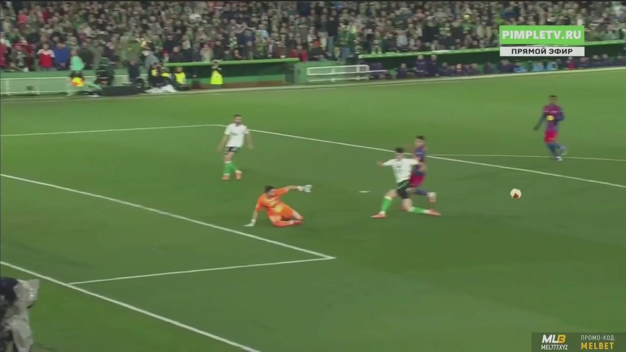 惊险！桑坦德竞技补时超级单刀！霍安-加西亚神勇扑出！