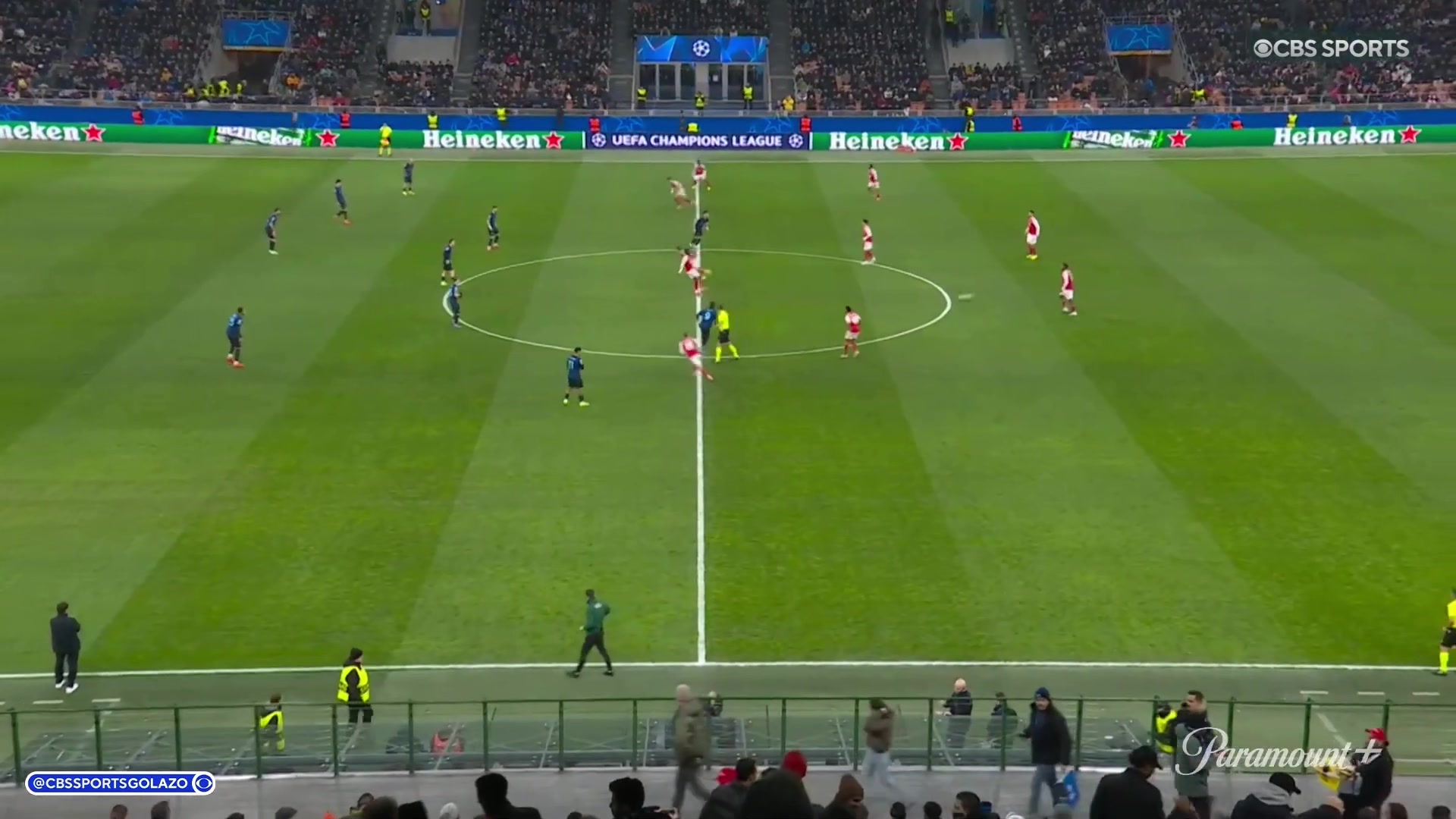 【集锦】欧冠-热苏斯双响约克雷斯世界波 阿森纳3-1送国米3连败