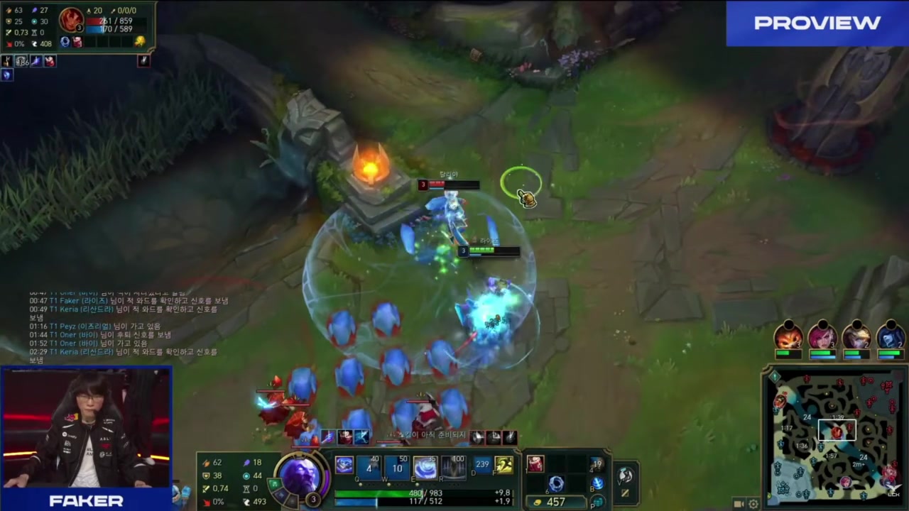 状态这么好?Faker招牌瑞兹完美伤害计算,3级空蓝单杀Bdd岩雀