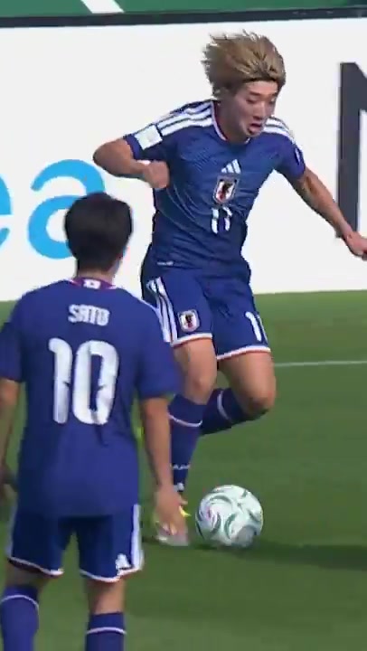 日媒制作的球星集锦之：盘带手·横山梦树