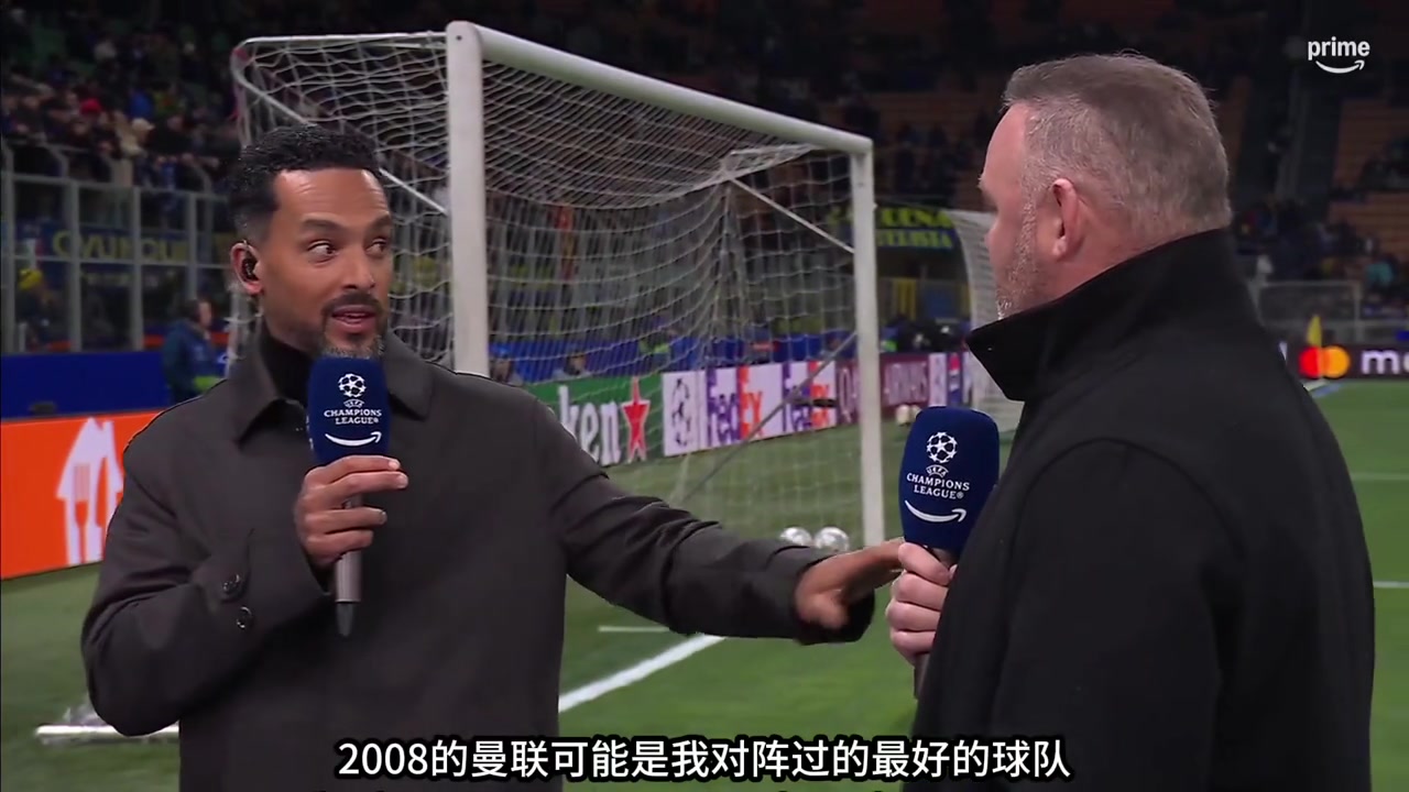 鲁尼：08曼联可以完虐现在的阿森纳